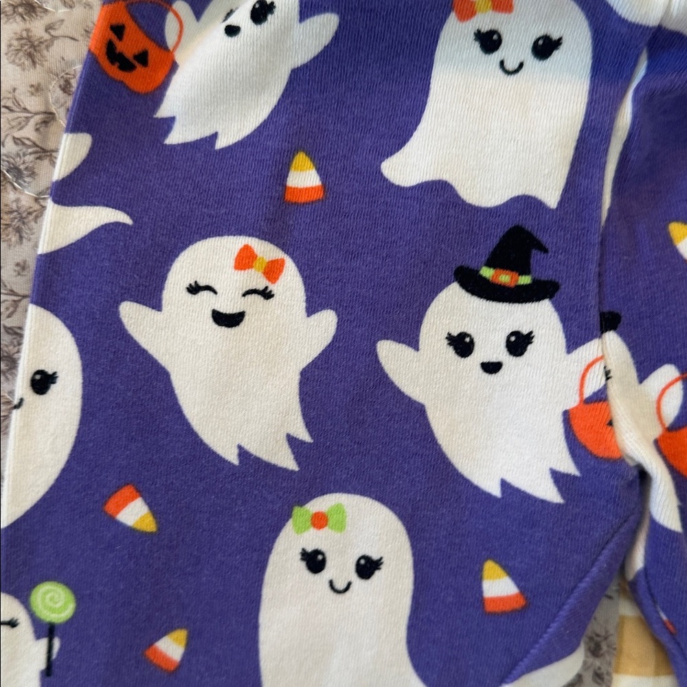 Gymboree Halloween Rich Purple Tee and pants - Picture 5 of 6